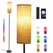 RGB LED Stehleuchte Stehlampe dimmbar Leselampe Standleuchte für Wohnzimmer Büro