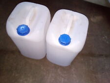 2 Kanister für Camping oder Werkstatt Inhalt 25 kg ca 30 Liter jeweils