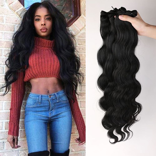 Gewellt echthaartresse remy - gewellt,