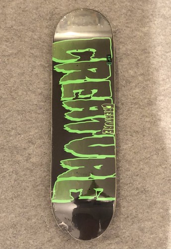 Creature skateboard deck - deck, logo