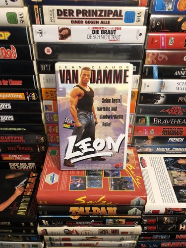 Jean claude van damme leon - leon, vhs