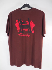 Mambo braunes T-Shirt Mambo Dog Tee Kurzarm Oberteil Größe L Large