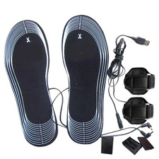 Beheizbare Einlegesohlen Beheizte Schuheinlagen Heizsohlen Wiederaufladbar Akku