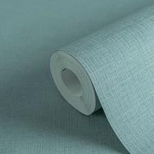 Vliestapete unis blau - unis,,