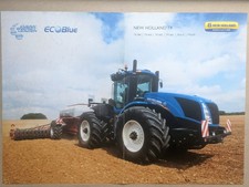 NEW HOLLAND T9 T9.670 Knicklenker Traktoren Prospekt Bulldog Schlepper