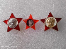 Oktober Stern Anstecker Pin