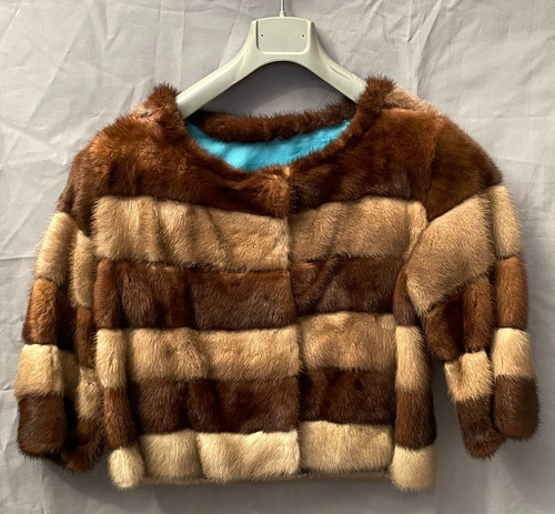 Kurzjacke aus nerzfell made - aus, in