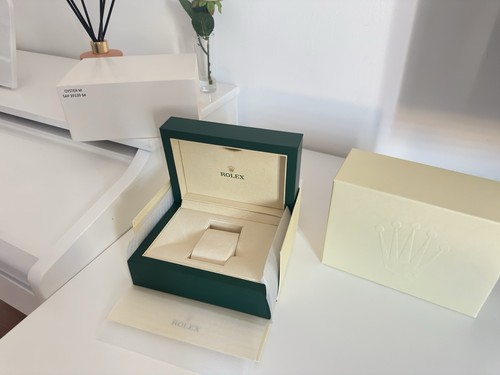 Rolex box mit umkarton - rolex,