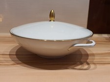 Eschenbach Bavaria Goldrand Suppenschüssel mit Deckel