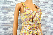 ZAC POSEN EXTRAVAGANTES DAMEN FEST ABEND KLEID MULTICOLOR 42  