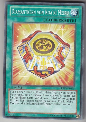 Diamantkern von - yu-gi-oh,