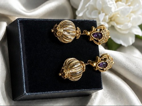 Vintage belle époque ohrringe - belle,