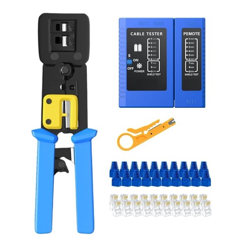 Rj45 crimpzange set cat6 - set,