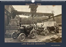 Lanz Bulldog Foto Kalender 2026 Traktor Oldtimer