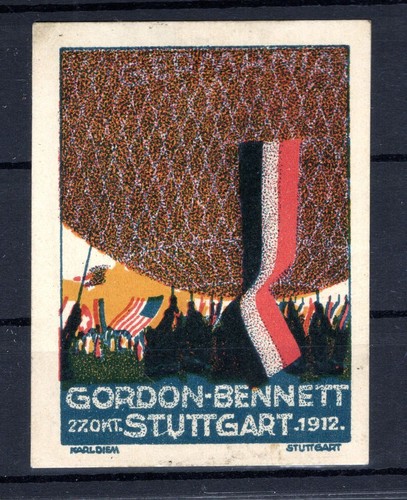 Zeppelin flugpost 1912 - 1912, gordon