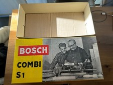Bosch Combi S1 LEERKARTON VINTAGE SAMMLER Drehbank