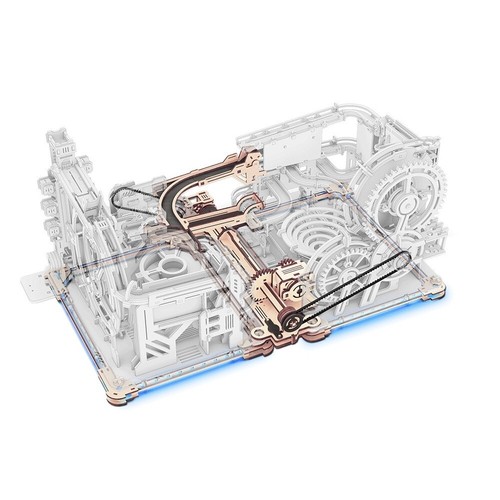 Rokr holz puzzle murmelbahn - 3d-holz-puzzle,
