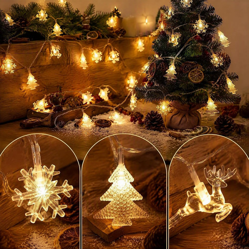 Lichterkette weihnachten - 3m,