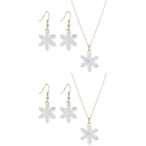 Sets schneeflocke anhänger - 4,