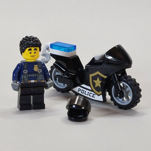 Lego city polizeimotorrad - city,