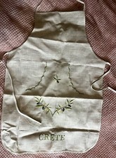 Kreta Leinen Schürze Pinny