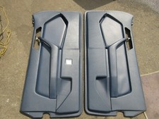 Türverkleidungen Leder blau