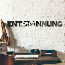 Acrylbuchstaben  Entspannung