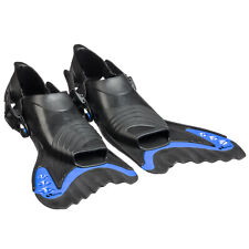 SALVAS Schwimmflossen Aquaria Training Kurz Flosse Fersen Band Verstellbar 36-47