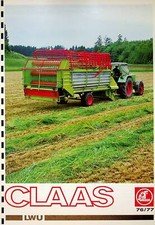 241443) Claas Ladewagen LWU Prospekt 1976