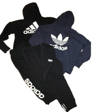 Adidas + 4 teil Paket + 2 Kapuzenpullover Sweatshirts 2 Hosen Sporthosen + M 40