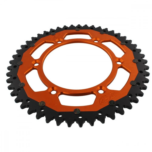 Kettenrad alu orange zähne - kettenrad, 49-zähne
