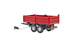 Viessmann 8214 2-achs Tandem Kipper, rot, Funktionsmodell, beleuchtet, Neu 2024