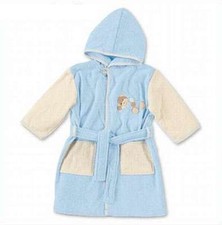 Sterntaler Bademantel Billy Bär blau Baby Kinder 96106