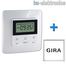 Rolladen Zeitschaltuhr für GIRA System Fläche Flächenschalter Neu / S-Color etc.