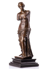 Bronzefigur aphrodite venus - bronzefigur,