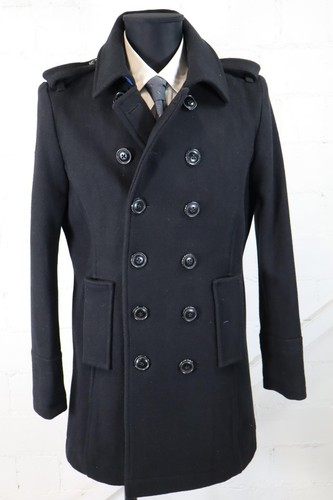 Superdry blau schwarzer - superdry, mantel