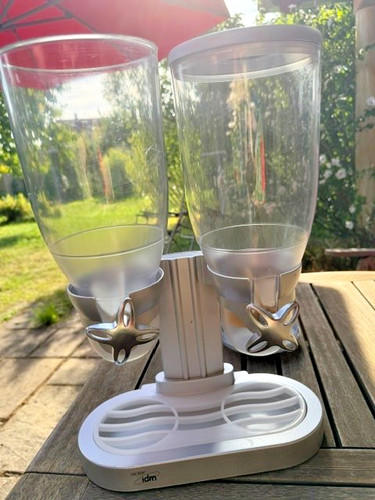 Müslispender silber - müslispender,