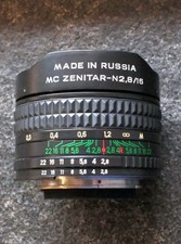 16mm Zenitar Fisheye mit Nikon