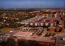 REINBEK Ansichtskarte ~1970 Blick vom Sachsenwald-Hochhaus Postkarte color AK