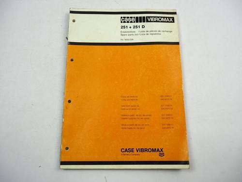 Case vibromax 251 - vibromax,