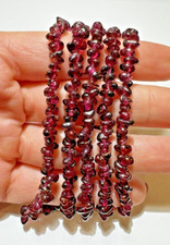 Vintage Dunkelrot Rhodolit