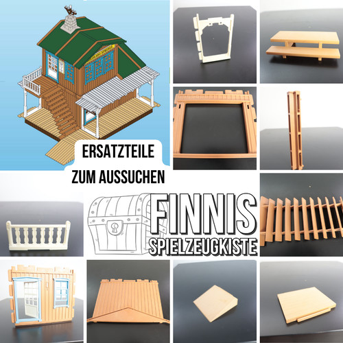 Playmobil 3770 6462 bahnhof - 3770,