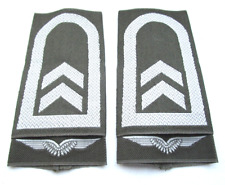 Rangabzeichen Luftwaffe Oberfeldwebel weiß/oliv  Bw Schulter Klappen Schlaufen