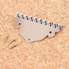 Chrom Metall Mandoline Saitenhalter für 10 Saiten Mandoline Ersatzteile