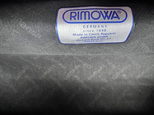 Rimowa cabin trolley - rimowa,