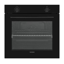 Telefunken ECB75A-B Einbaubackofen | Autark | 75 Liter | 10 Funktionen | 60 cm