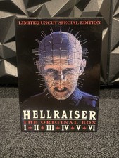 Clive Barker's Hellraiser The Original Box Limited Edition 445/500 DVD 5 Filme