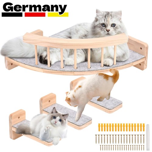 Stufen kletterwand katzen - 3-stufen,