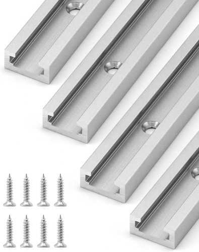 Nut schienen 300mm 4er set - t-nut,