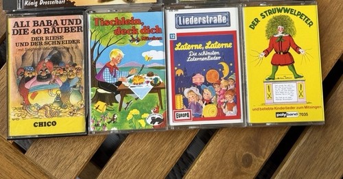 Set hörspiele kassetten - set,